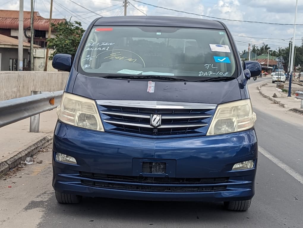 Toyota Alphard for sale Tanzania