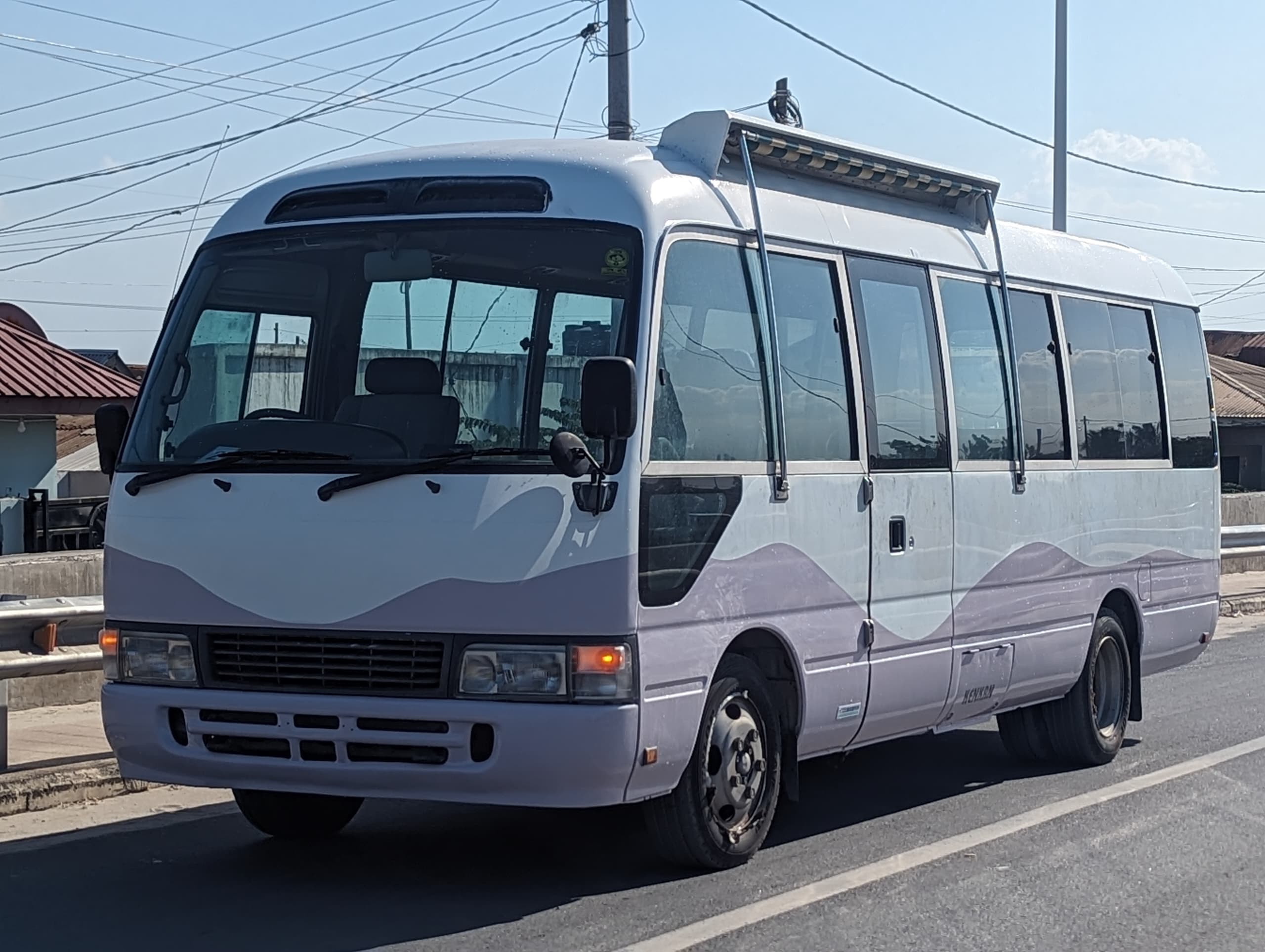 Used Toyota Coaster for sale in Tanzania