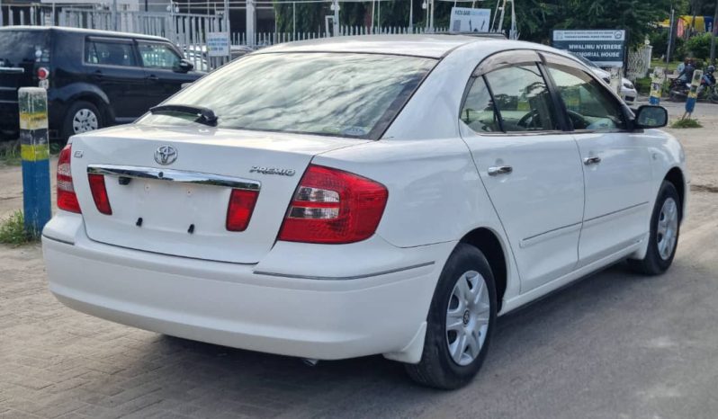 
Toyota Premio for sale Tanzania full									