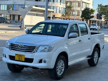 Used Toyota Hilux for sale in Tanzania