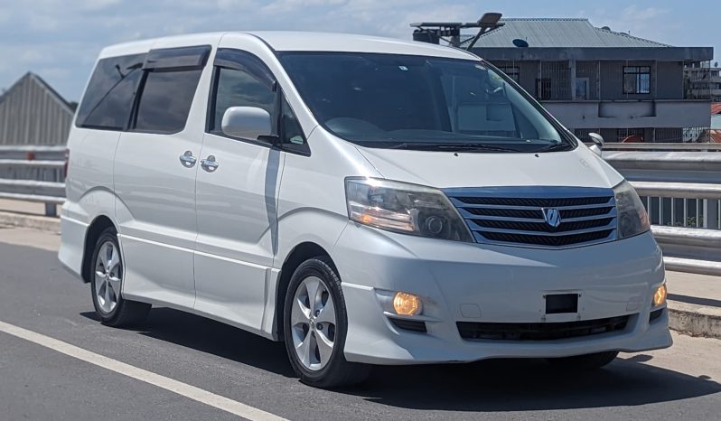 
Toyota Alphard for sale in Dar es salaam full									